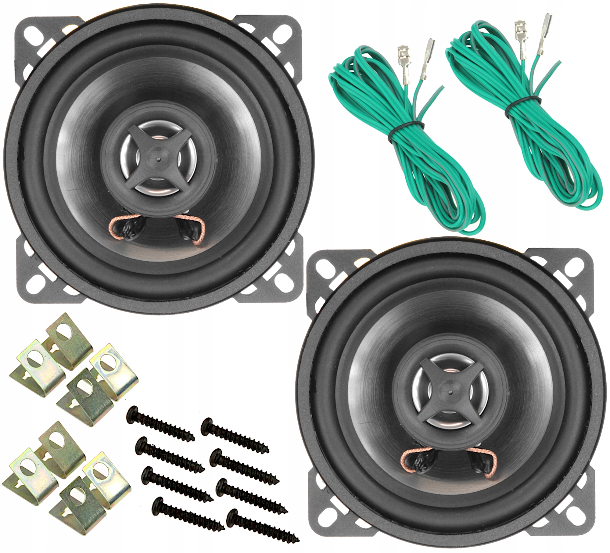 MOCNE GŁOŚNIKI SAMOCHODOWE 100MM / 10CM 120W Kod producenta VK 1096 T