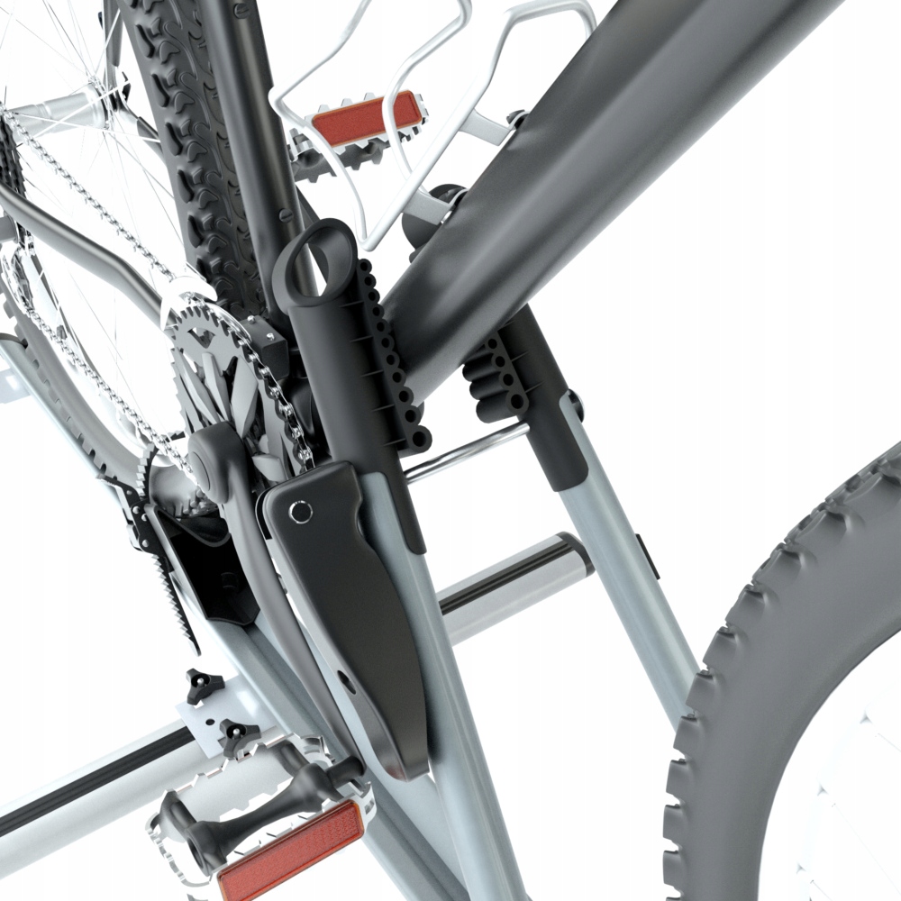 4x BAGAZNIK DACHOWY NA ROWERY UCHWYT ROWEROWY DACH Bicycle mounting point frame circle