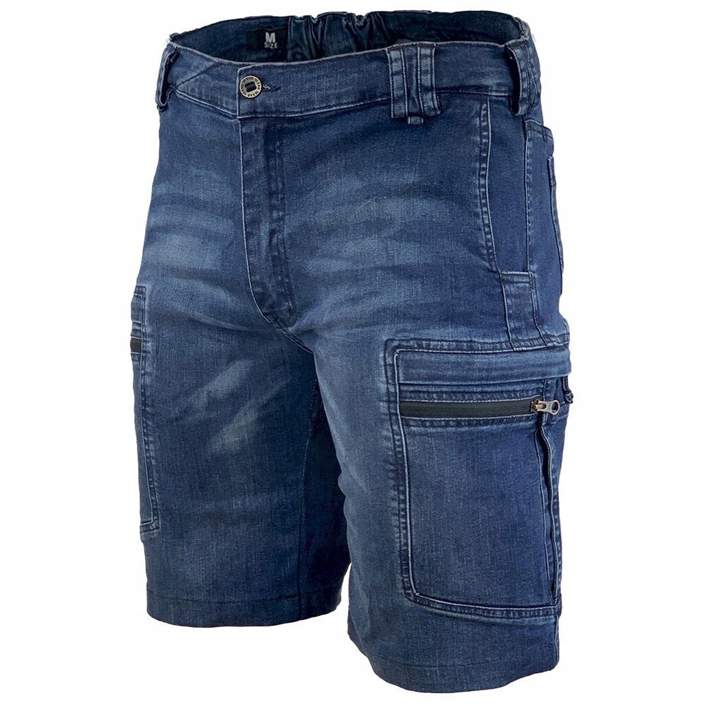 Krátké kraťasy pánské taktické kapsáče Texar Dominus Denim M