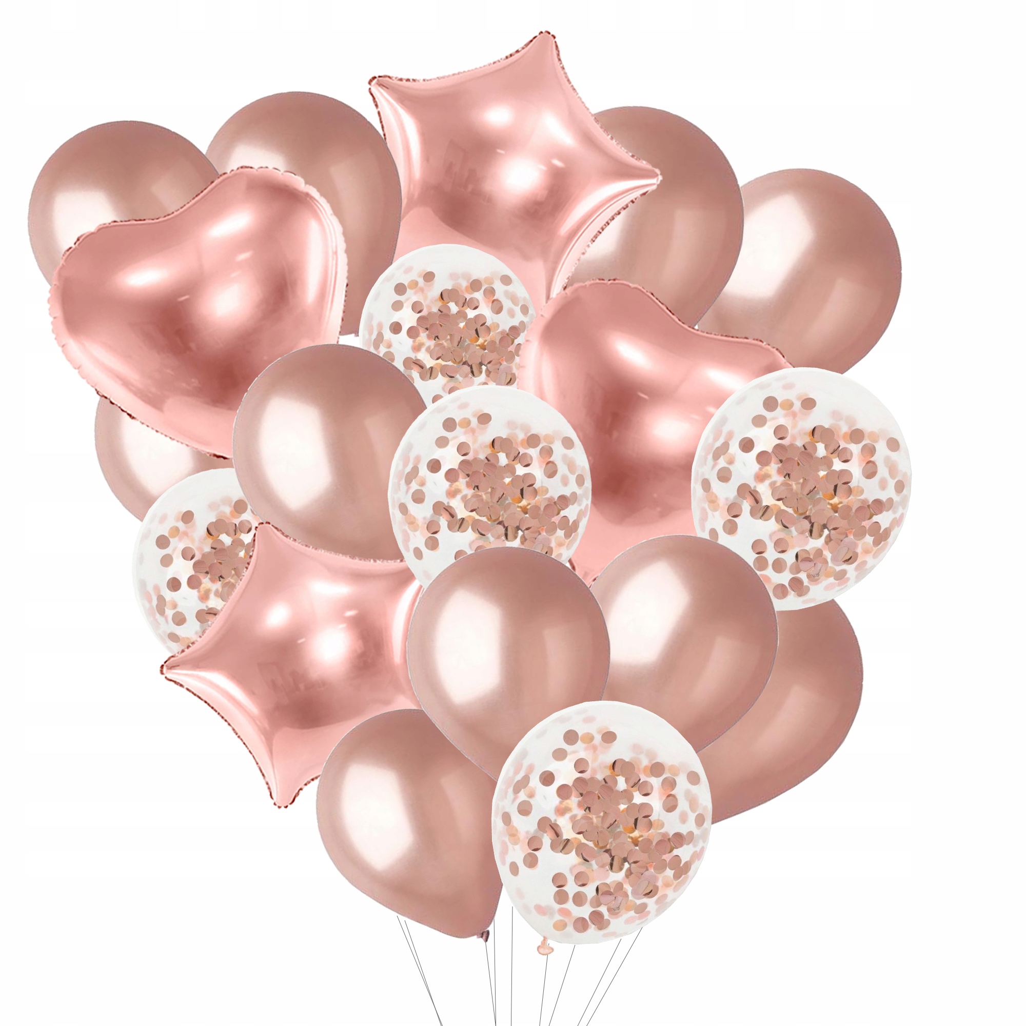 

Zestaw Balony Wieczór Panieński Rose Gold Y2