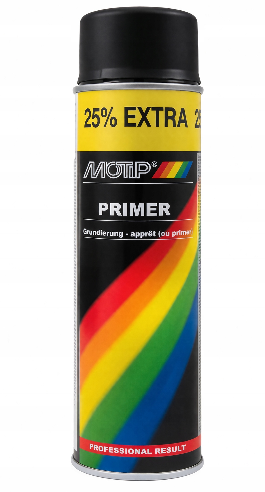 Motip podkład akrylowy czarny spray 500ml do lakieru