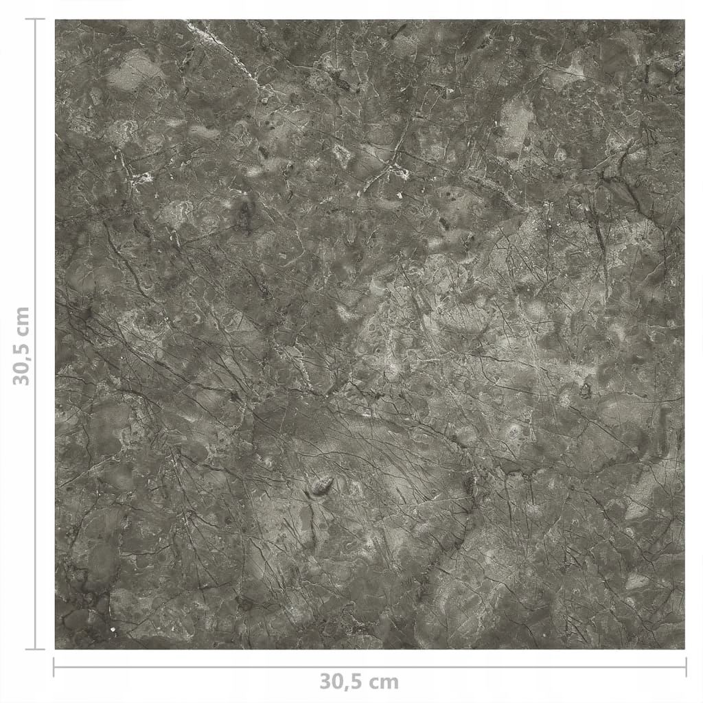 SAMOPRZYLEPNE PANELE PODŁOGOWE 20SZT PVC 1,86M² SZARE Rodzaj dekoru deska