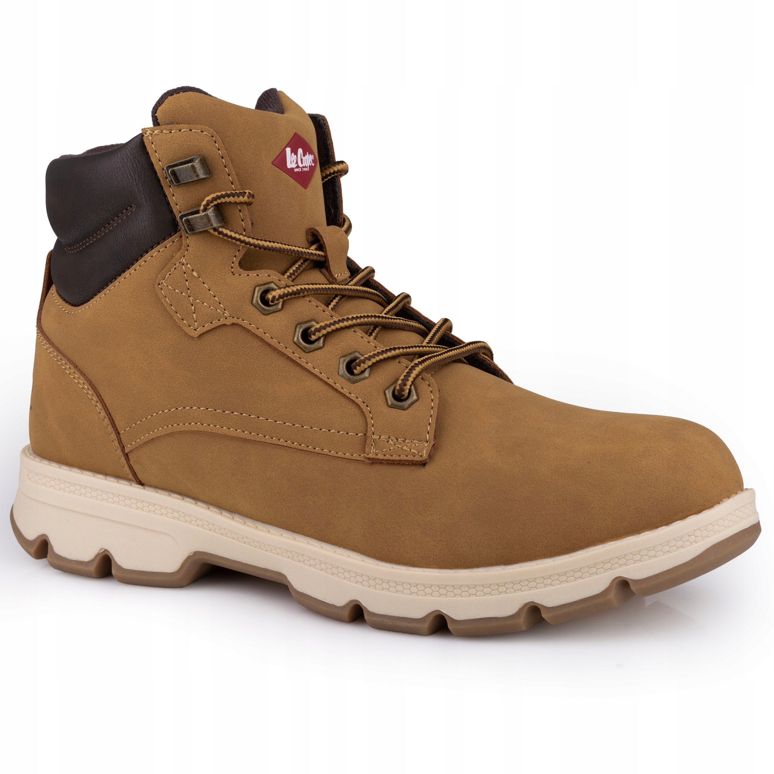 Pánské tenisky Lee Cooper Medové, Béžové, vysoké