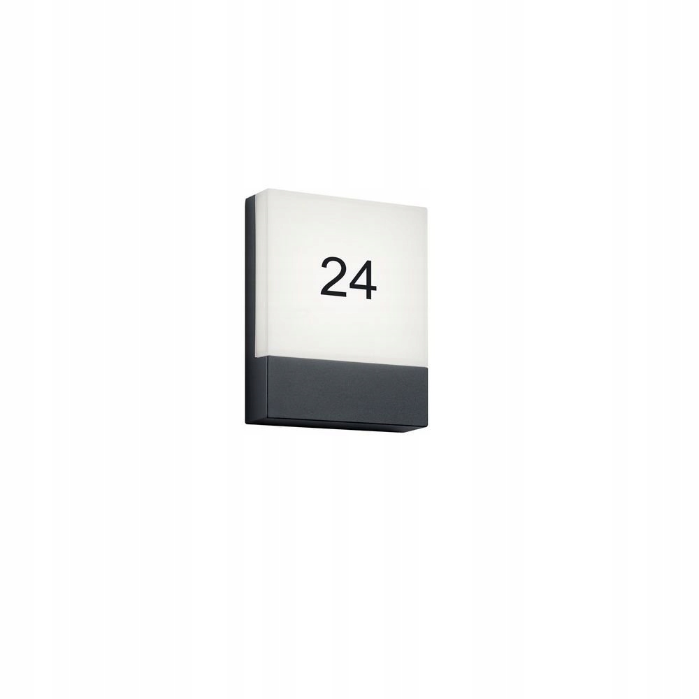 Led nástěnné svítidlo 6W s číslem domu Pecos Trio
