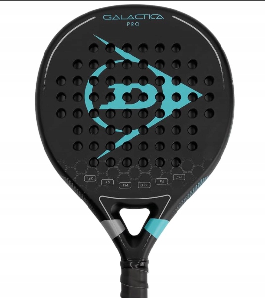 Dunlop Galactica Pro Mini Bat, czarno-niebieska Mini Rakieta
