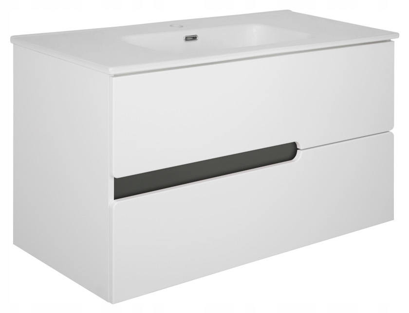 Szafka pod umywalkę SPECTRA 100 cm biała