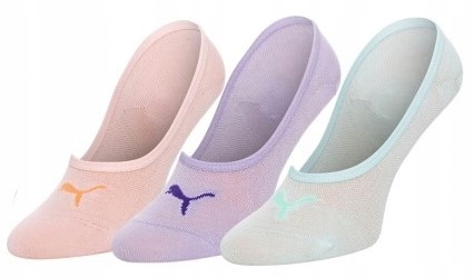 

Stopki Puma 906930 21 3 - pack r. 35/38 mix
