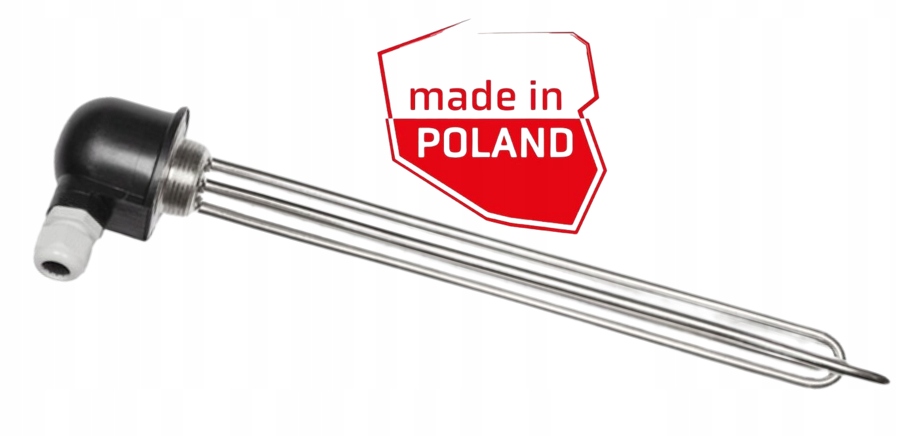 Ohřívač bojleru termálního C.o. 5/4" U 2x2500W s kopulí Gwarant Polská kvalita