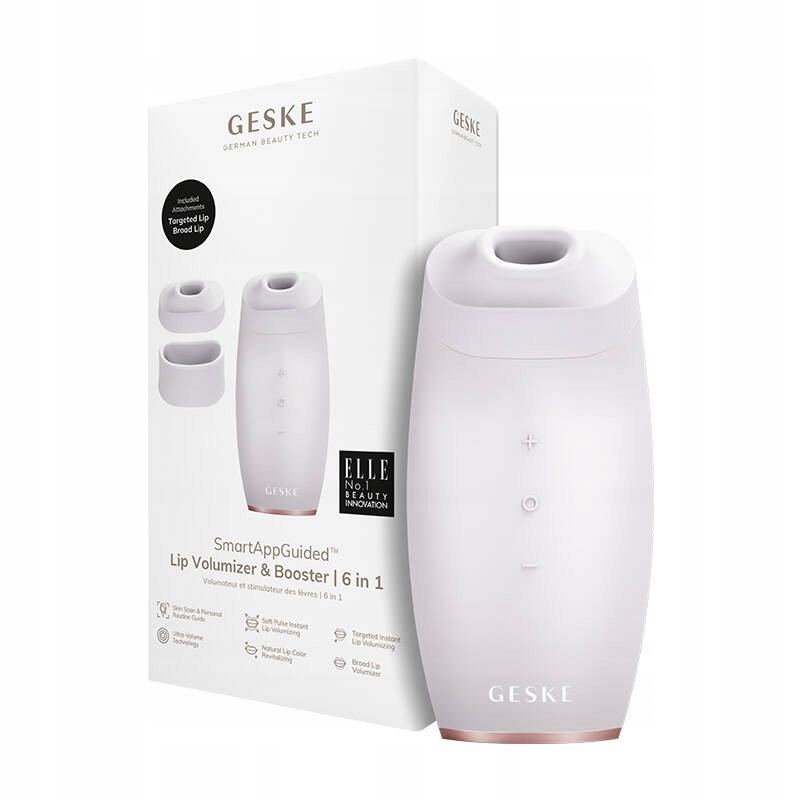 GESKE ULTRA-VOLUME POWIĘKSZACZ I WZMACNIACZ UST WIELOFUNKCYJNY 6W1 NAKŁADKI