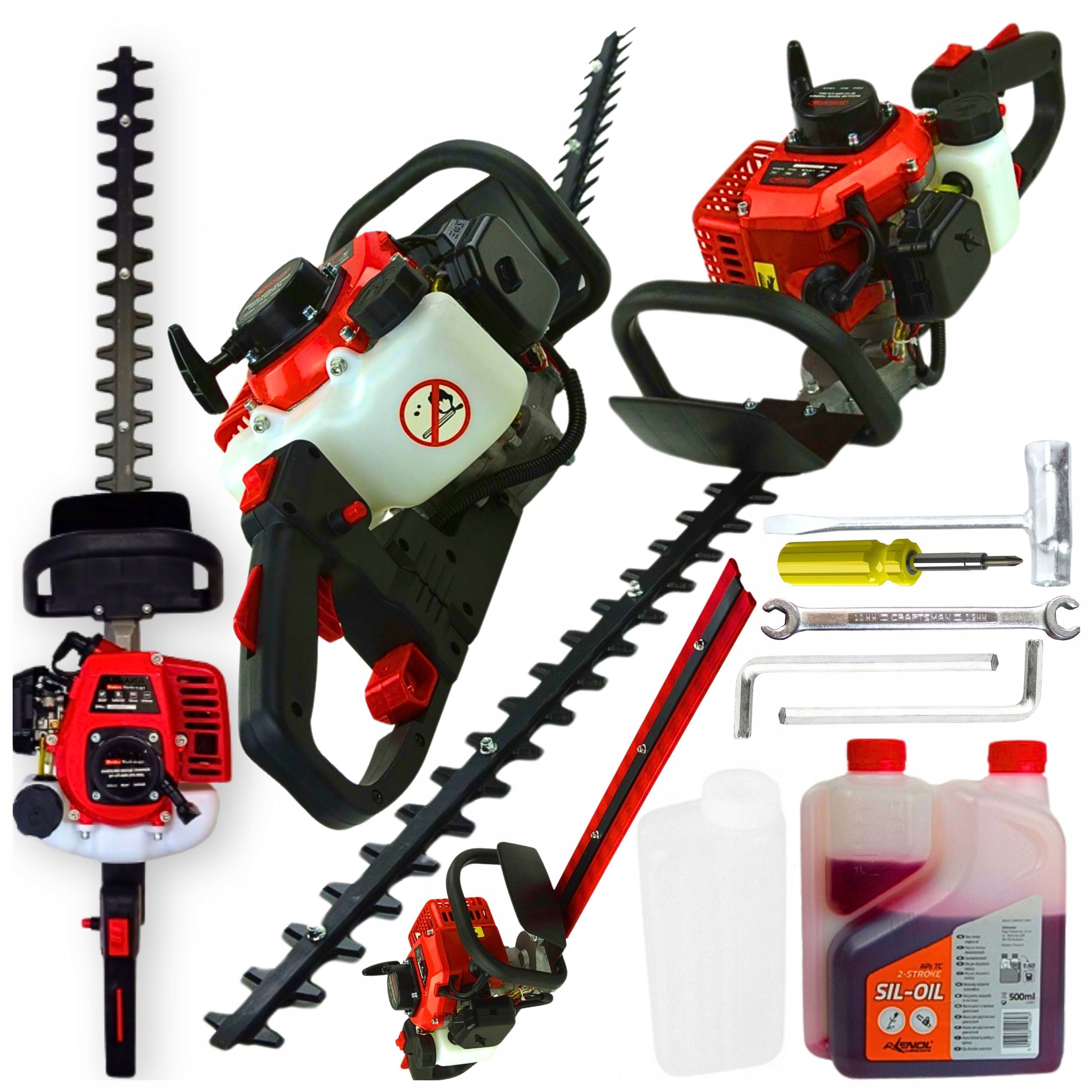 Nożyce Spalinowe Do Żywopłotu Krzewów 610MM 4,9KM