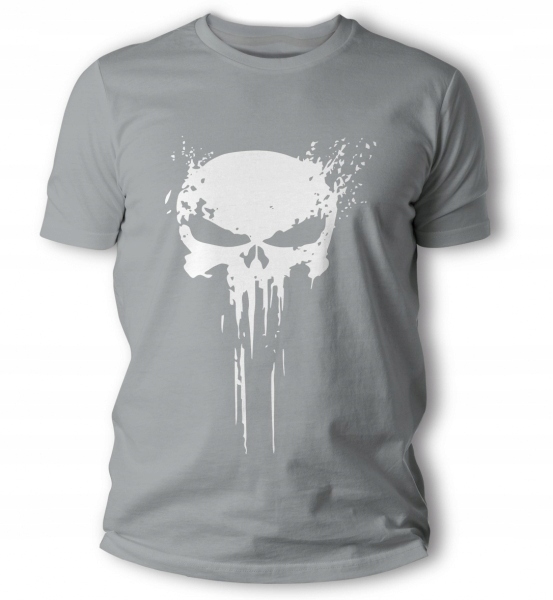 Koszulka szara TigerWood Silver Punisher XL