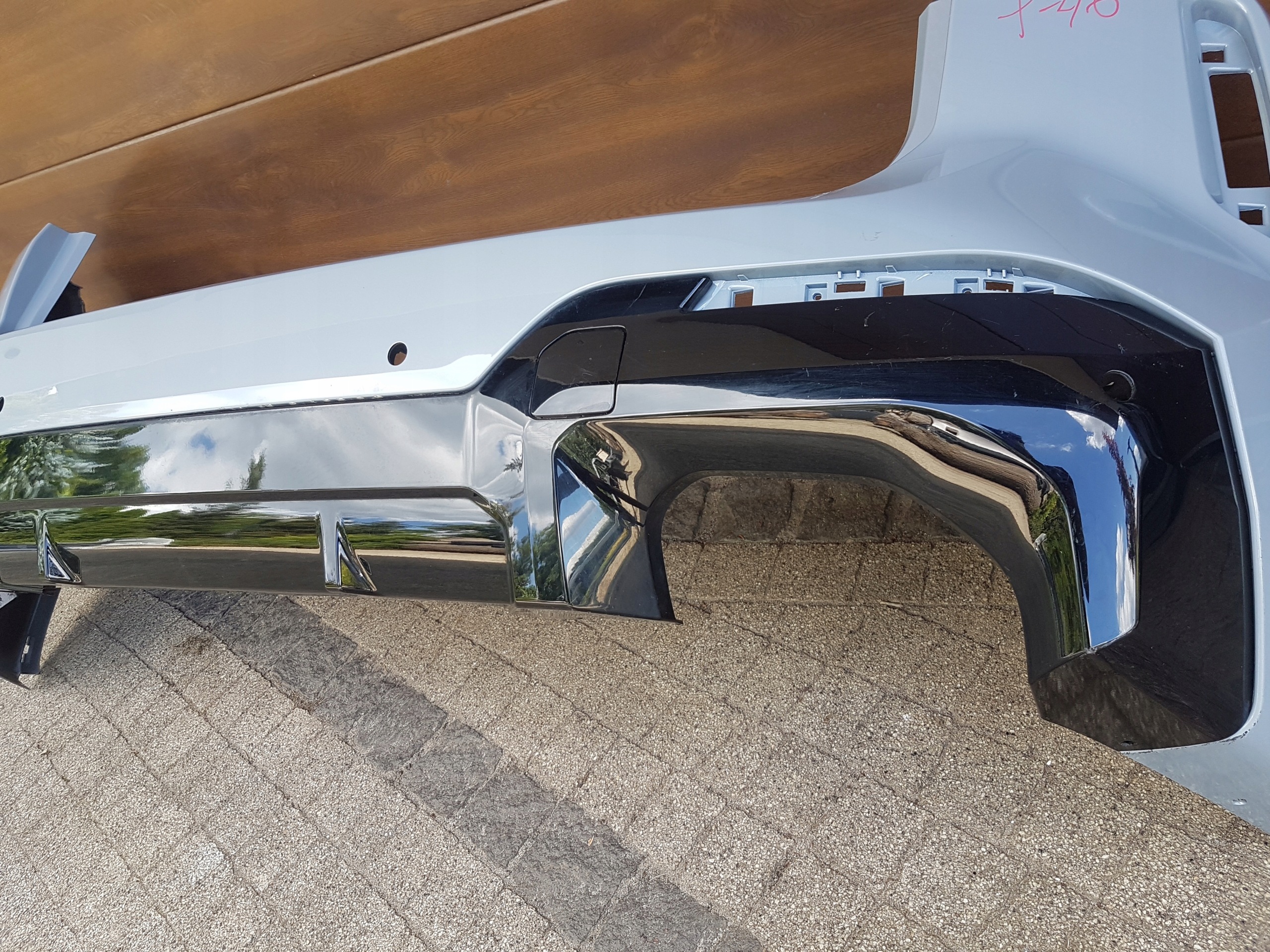 bumper rear rear part BMW X3 G01 LCI m-packet