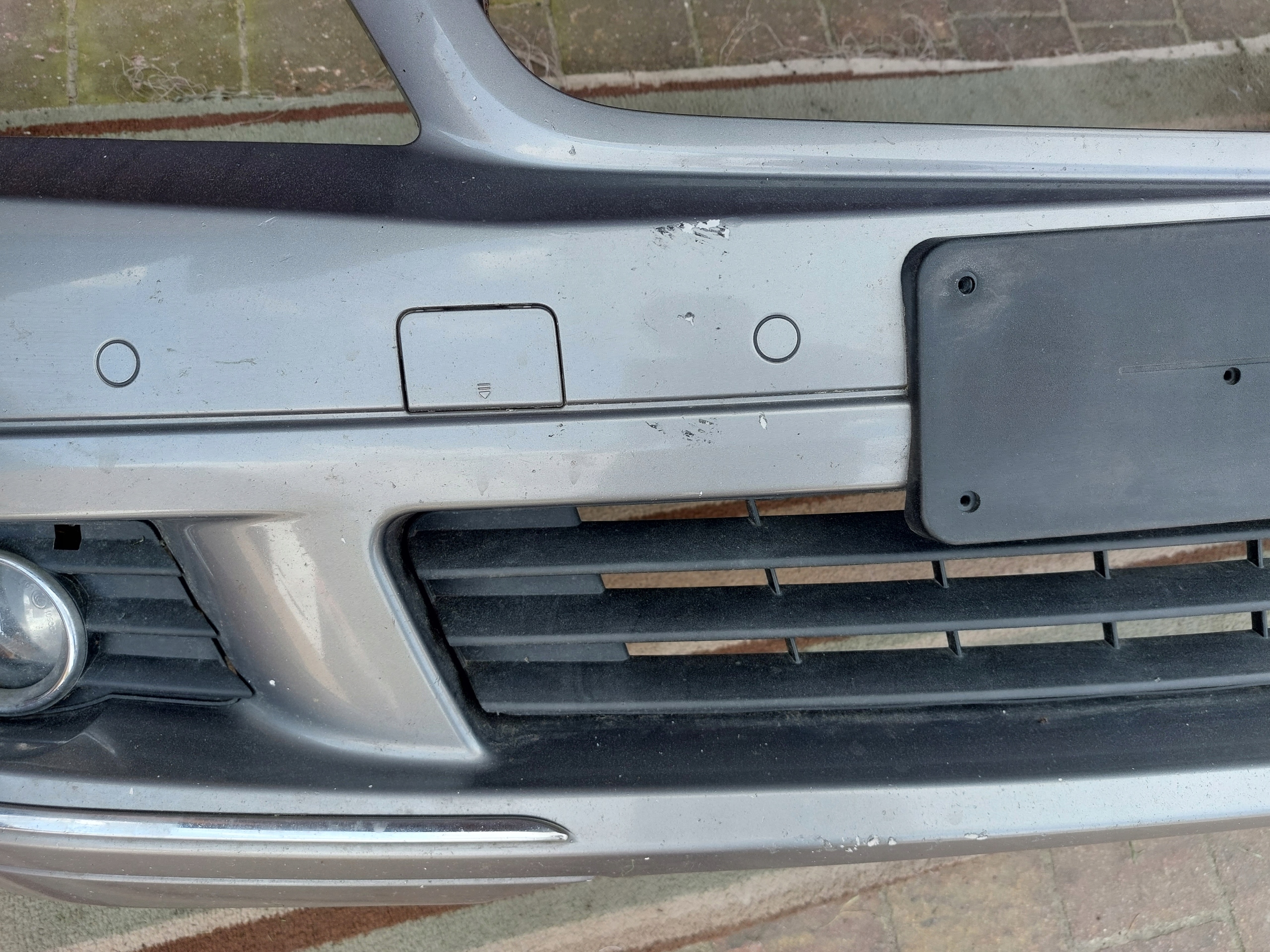 bumper front Mercedes C klasa W204 07-10r PDC