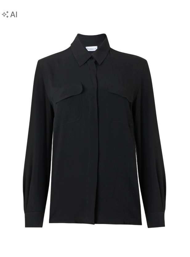 Košile Marella Camicia 26131110512 černá R40