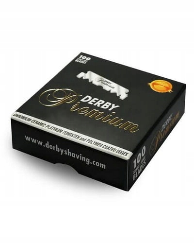 

Żyletki Derby Premium 100 sztuk Połówki