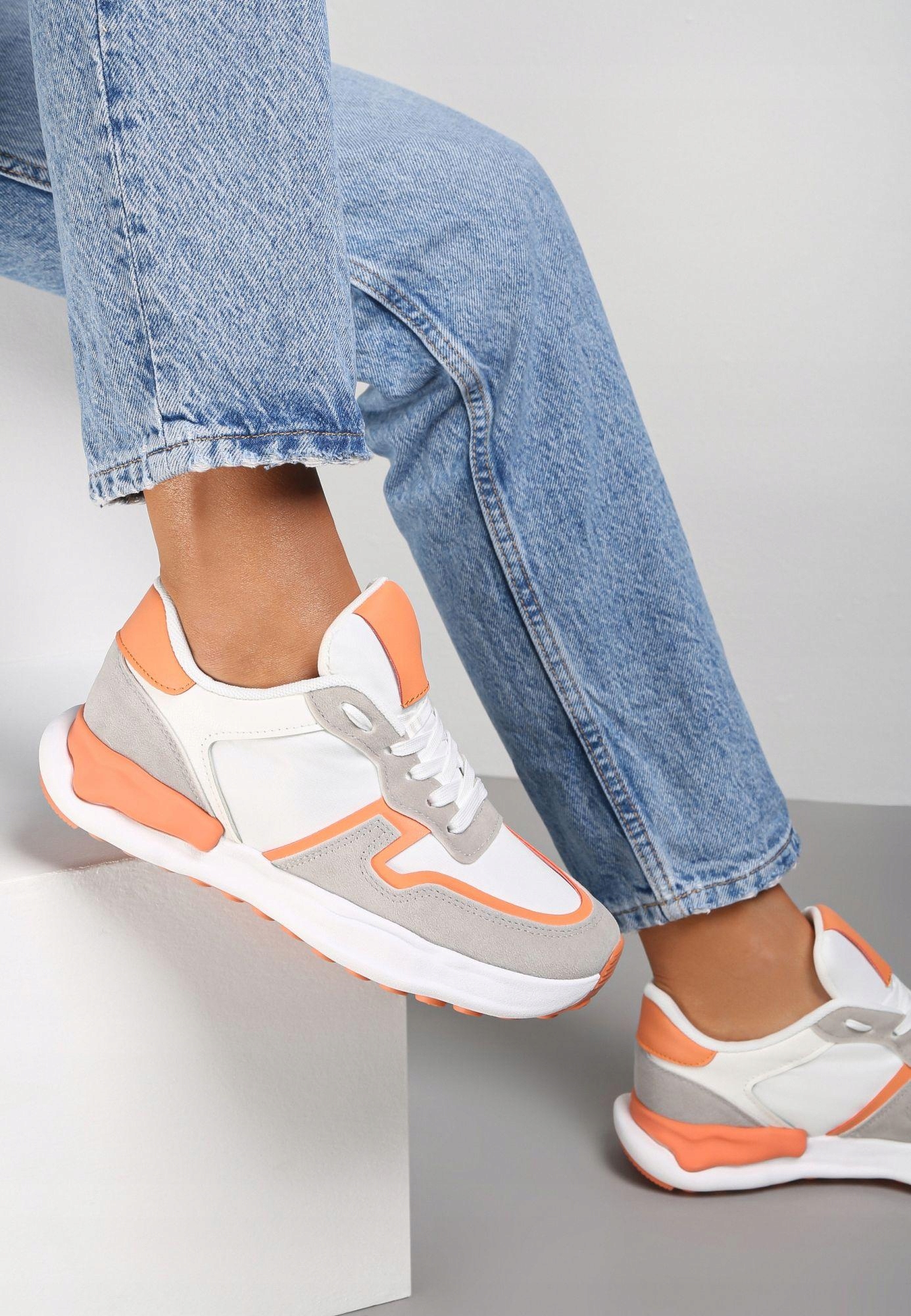 

Renee Pomarańczowe Sneakersy damskie 40