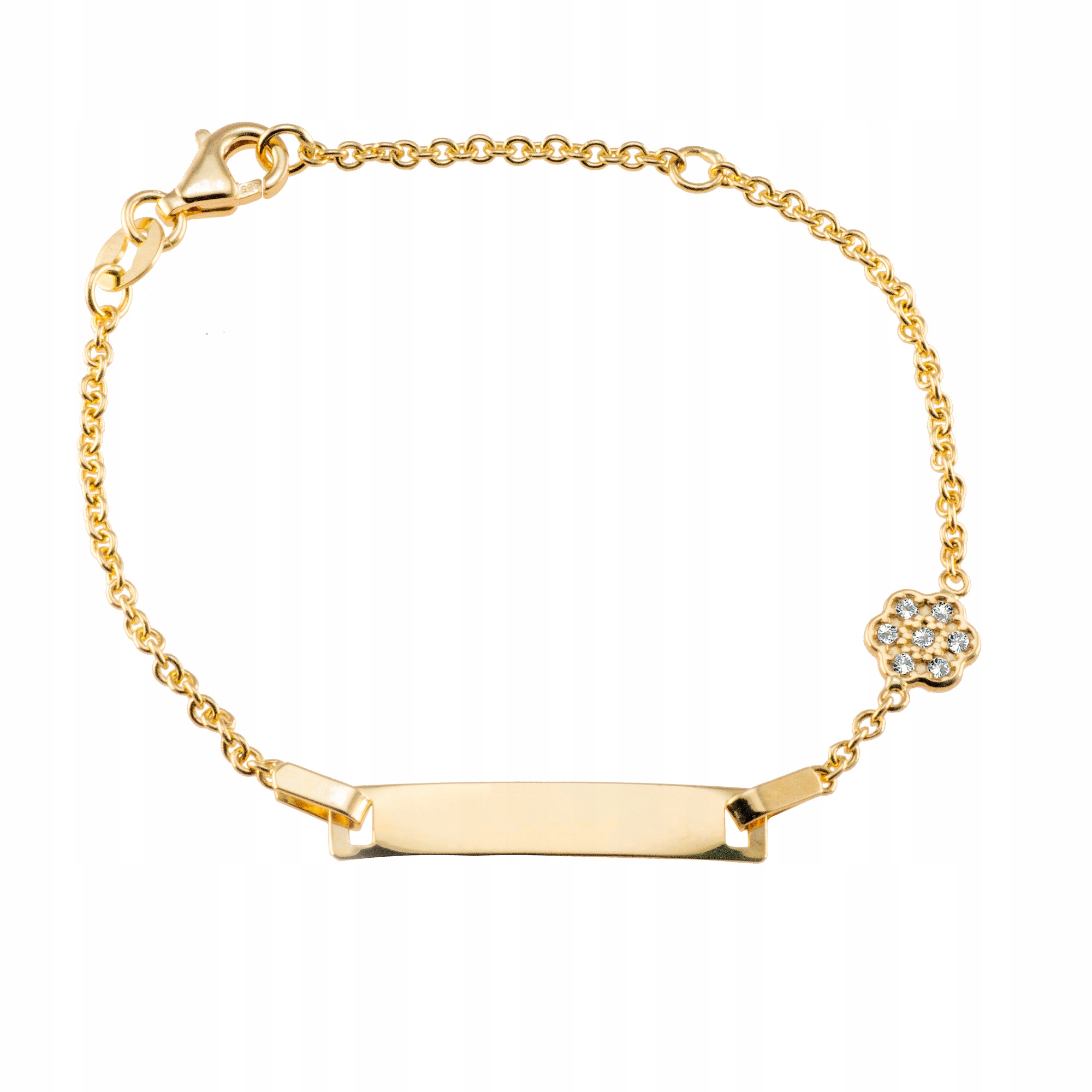 Zlatý náramek pro dítě ryzost 585