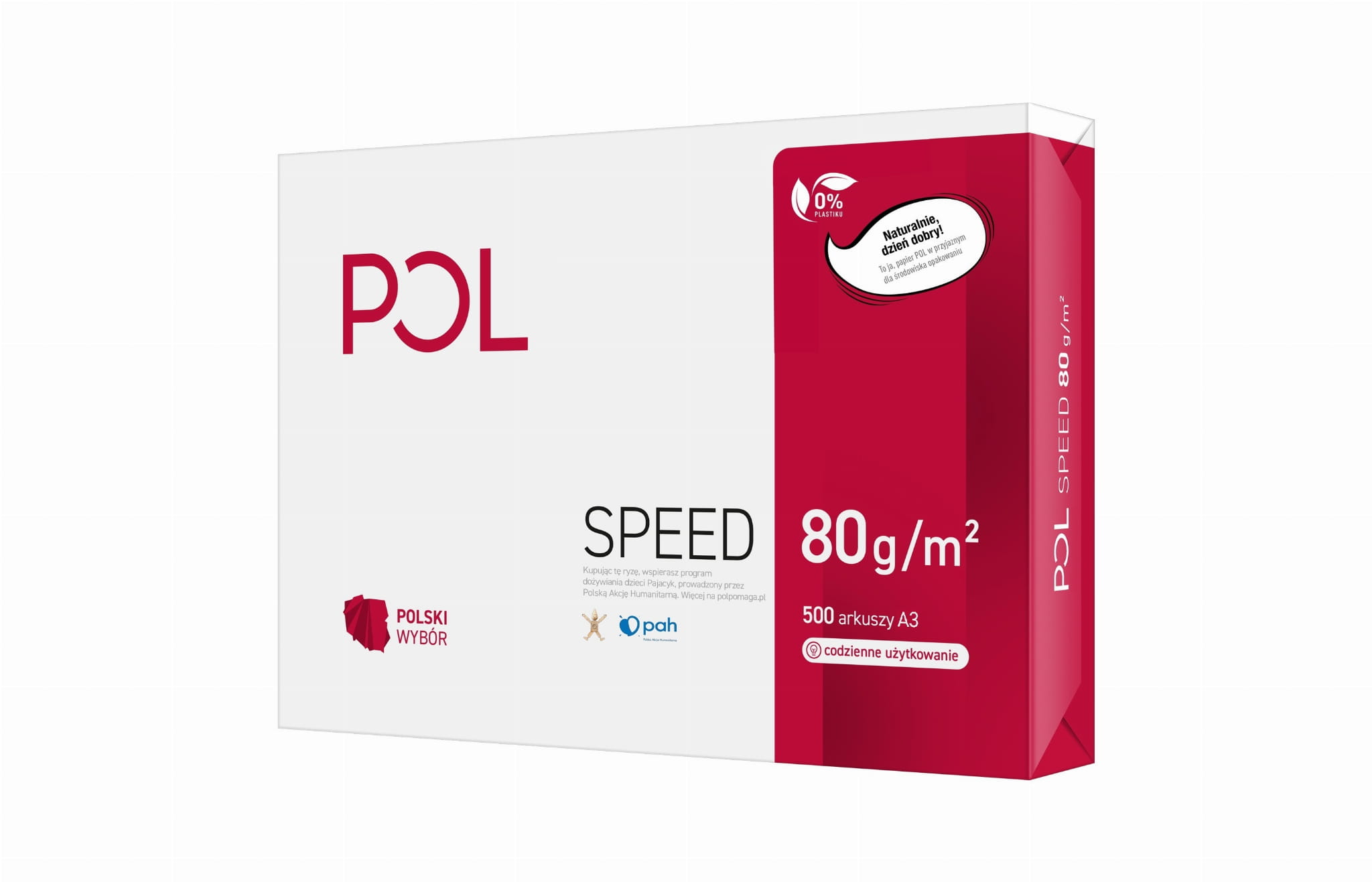 

Papier ksero POLspeed A3 80g/m²