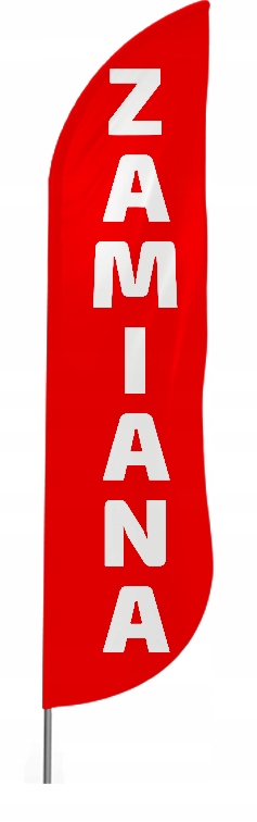 FLAGA REKLAMOWA WINDER AUTO KOMIS HANDEL SKUP AUT Rodzaj flaga