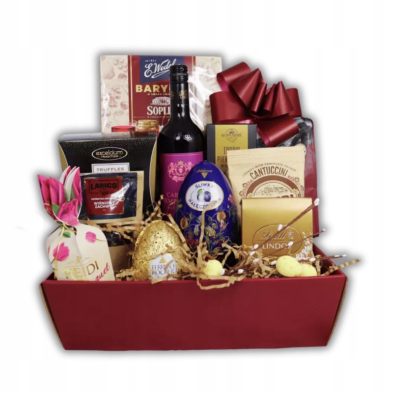 Levně Dárkový koš Vynikající Velikonoce Dárky Velikonoční koše boxy