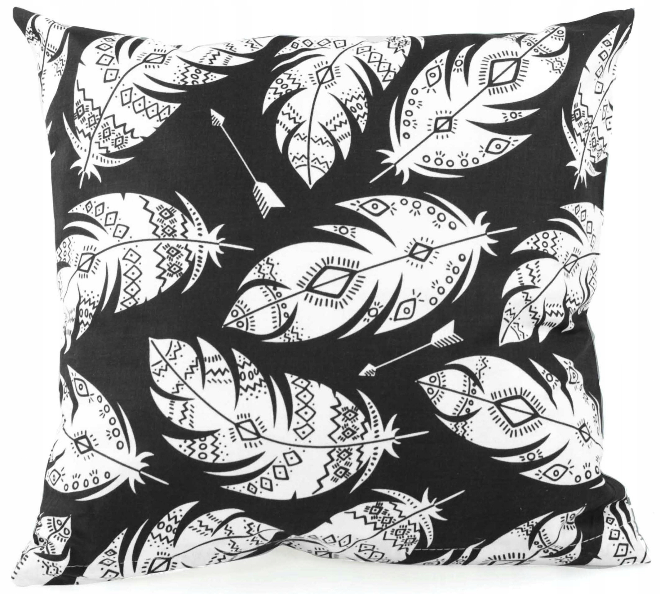 

Poszewka na jaśka poduszkę 45x45 Pióra Boho białe