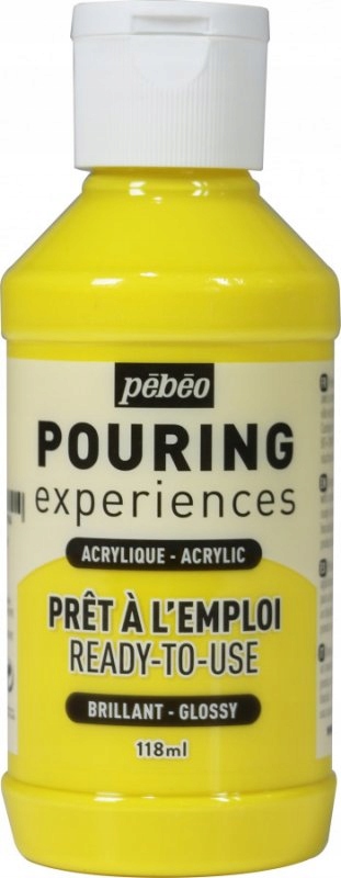 Pebeo Pouring Experiences farba 118ml Prim. Yellow