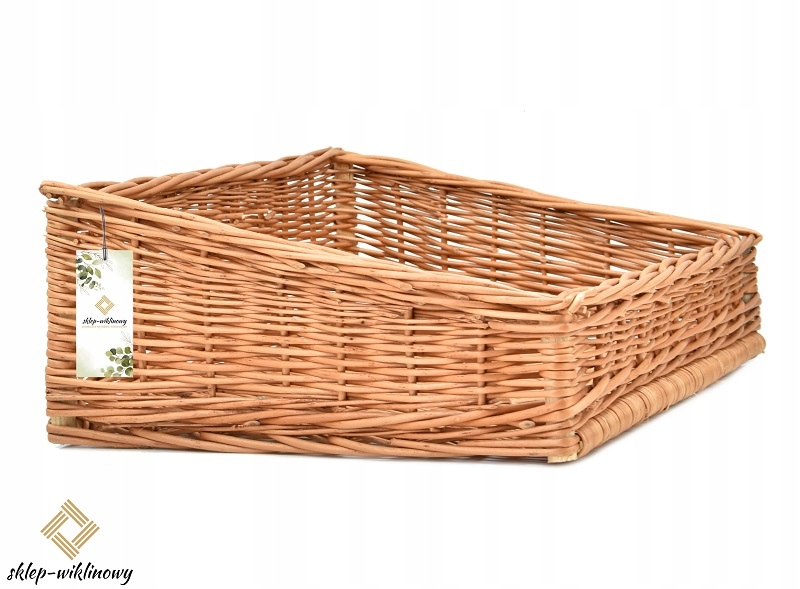 Proutěný box Vysoce kvalitní regálový pekařský koš 40x50 cm