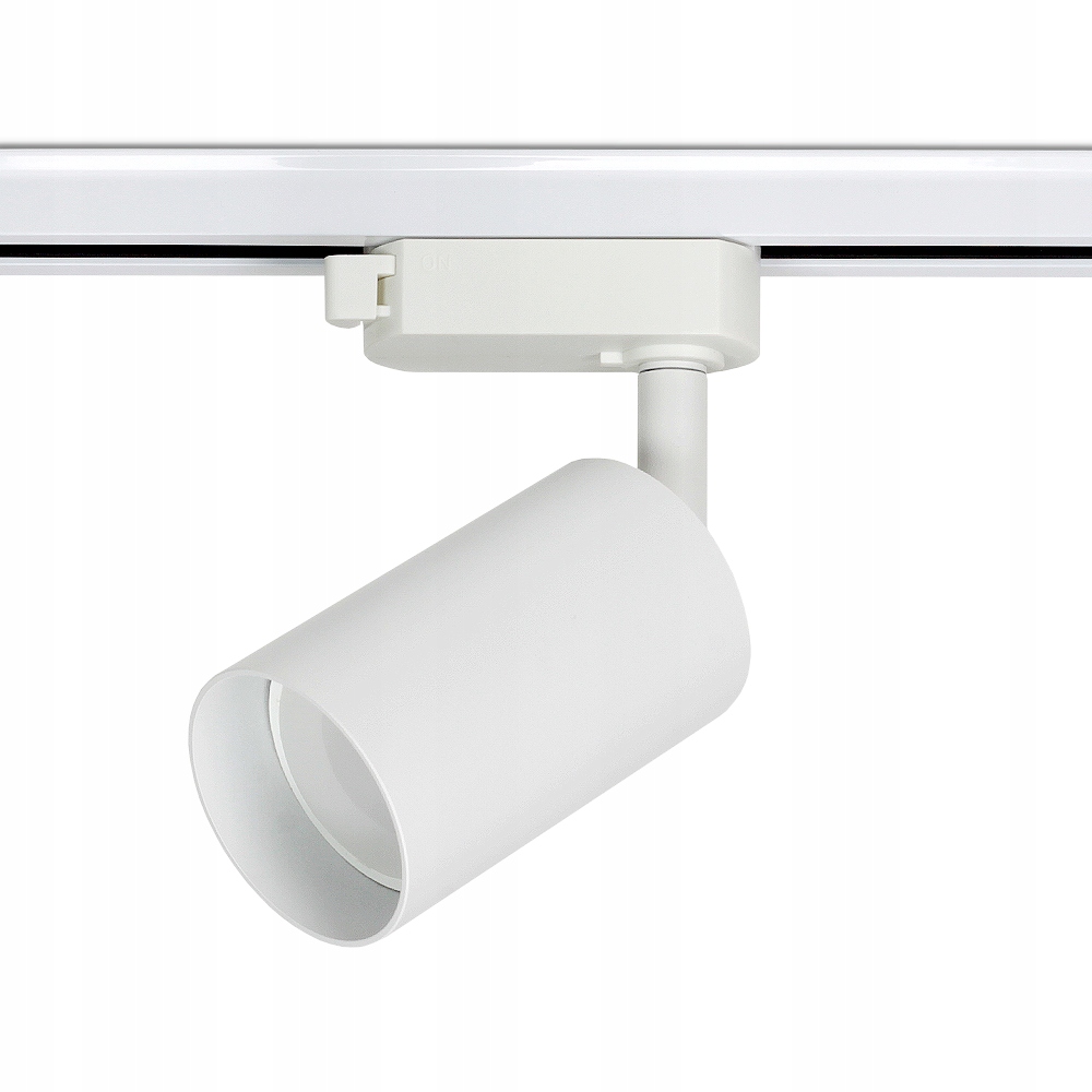 Reflektor szynowy jednofazowy do LED GU10 BIAŁY Kolor biały