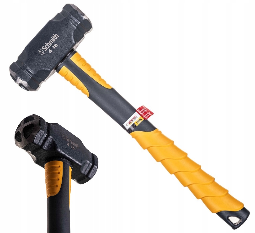 

Młotek Dwuobuchowy 1,8kg Młot Fiberglass Schmith