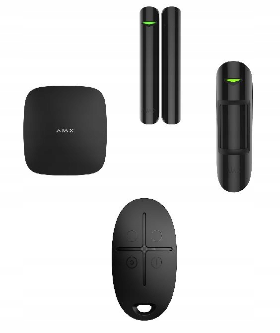 Alarmová sada Ajax Hub StarterKit Plus bezpřevodová