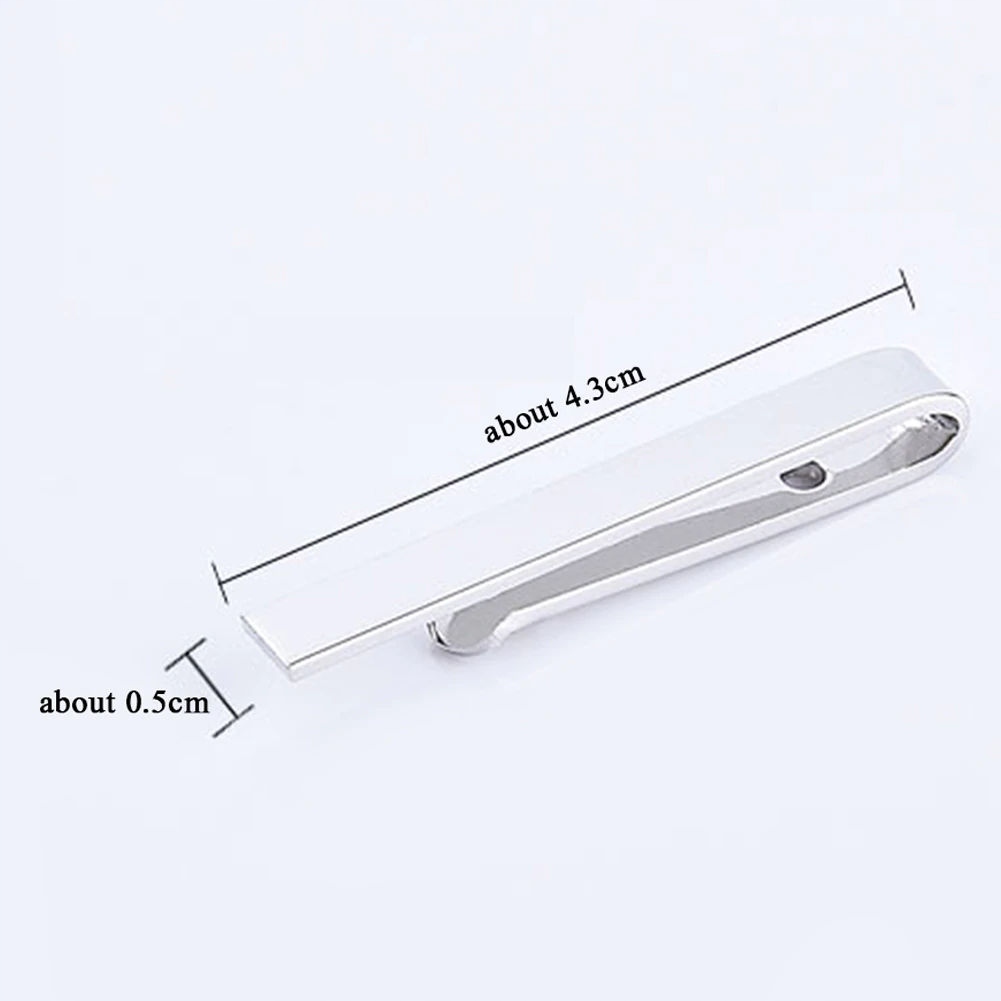 ELEGANCKA PROSTA SPINKA do KRAWATA spinki GENTLMEN Długość (mm) 50