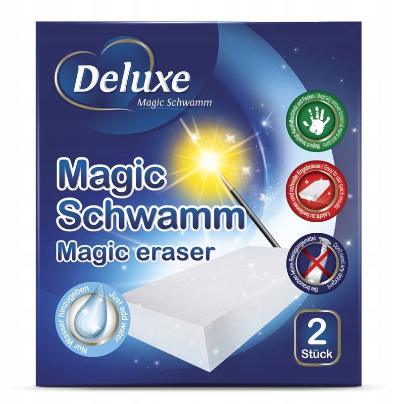 

Deluxe Magiczne Gąbki 2 sztuki