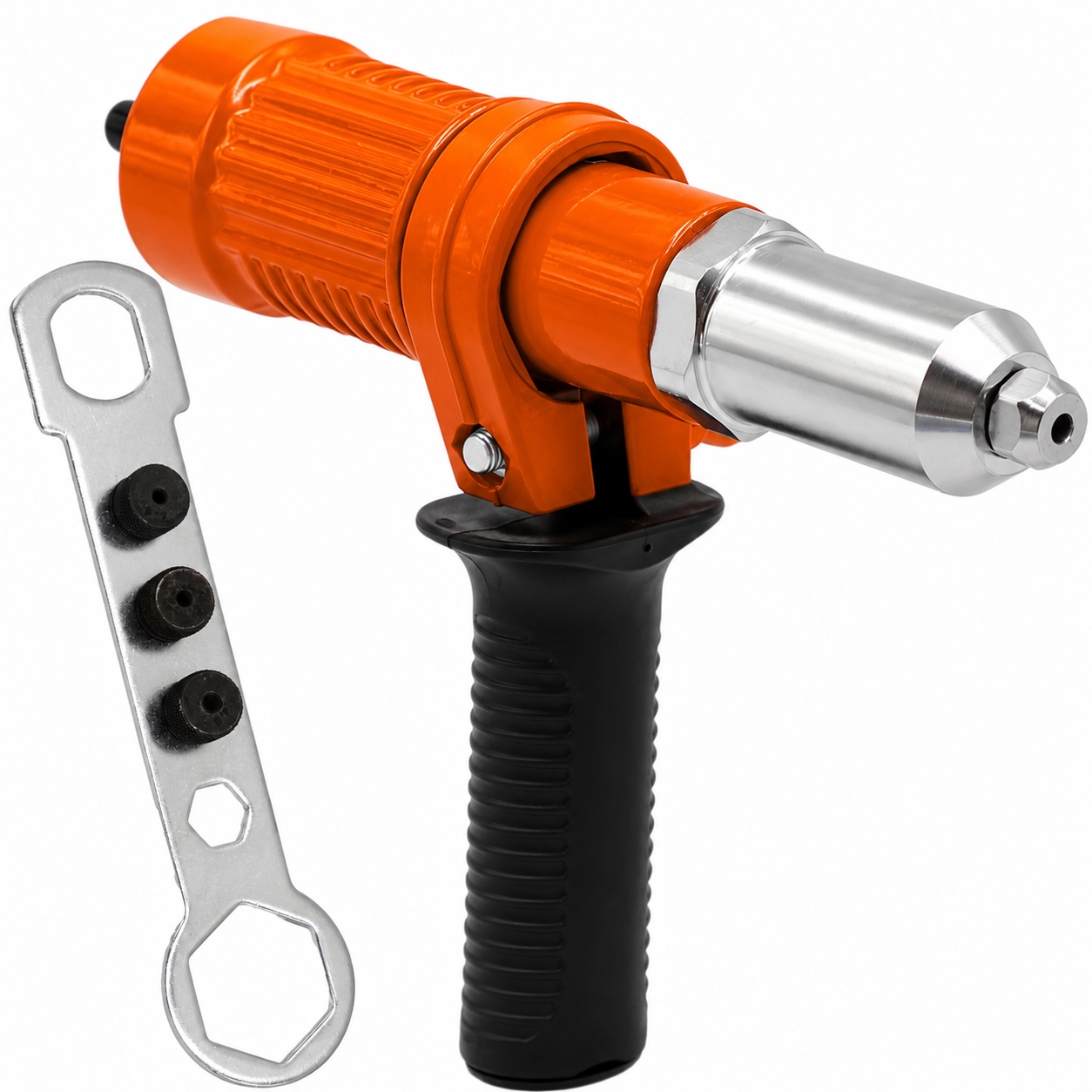 Nitownica Do Nitów Przystawka Na Wkrętarkę Wiertarkę Adapter 2.4-4.8MM