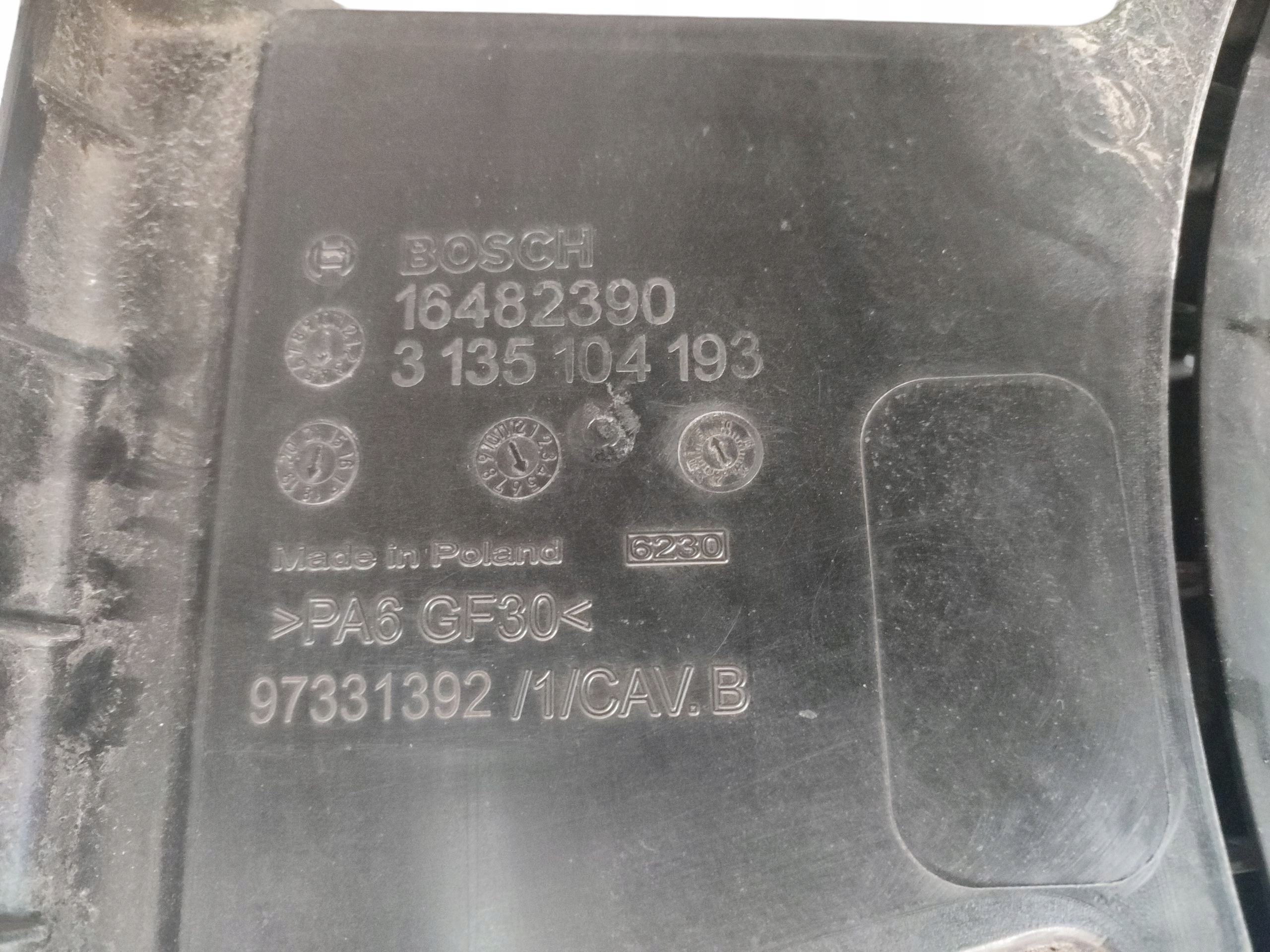 ventilátor obal chladiče OPEL ASTRA V K (2015-2019) 1.6 CDTI 16482390