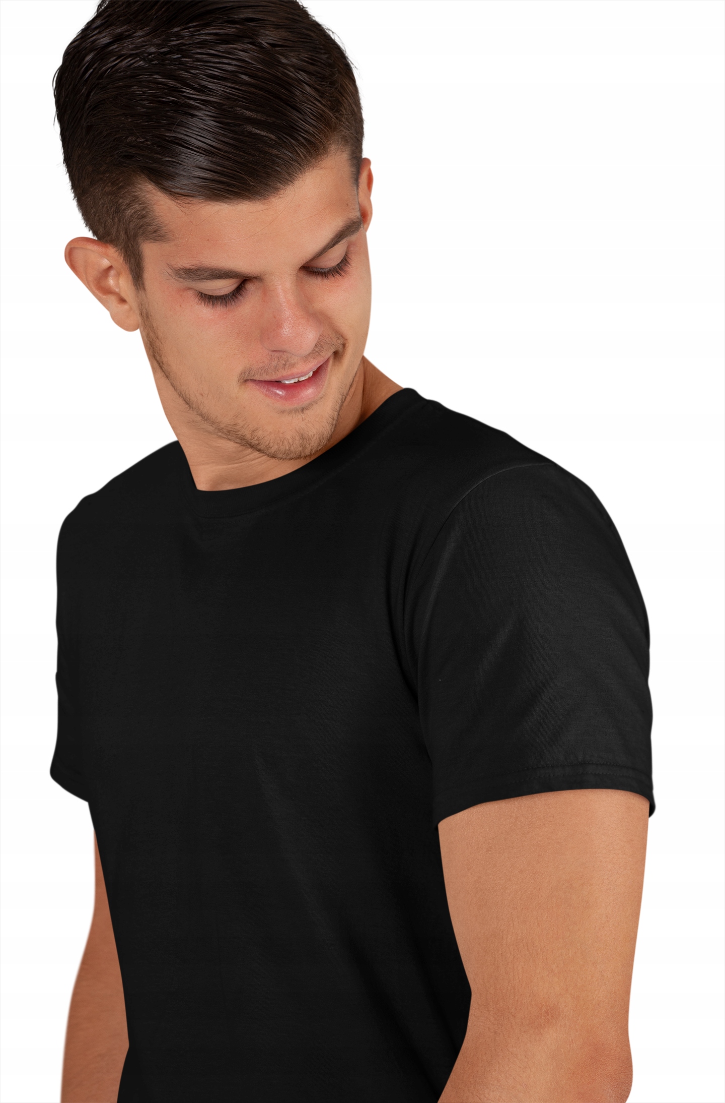 

Koszulka Tshirt 100% Bawełna Cotton Jakość Czarna