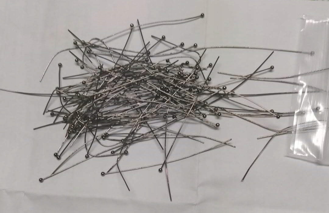 100-200pcs/Lot 20-70mm Ball Pins Head Pins For Jewelry Making