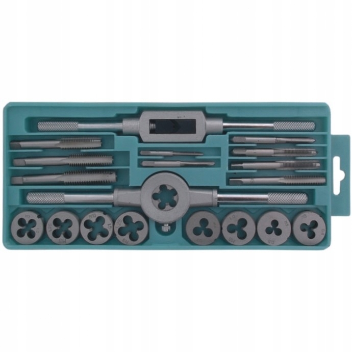 

Dedra Zestaw Narzynek I Gwintowników 20SZT M3-M12