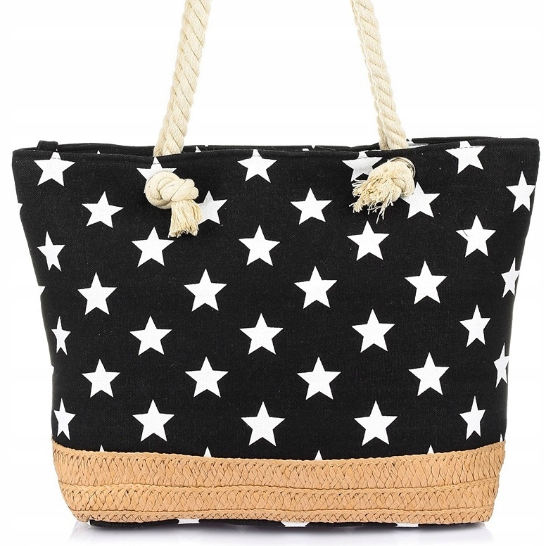 

Torba Damska Na Ramię Na Plażę Lato Plażowa Duża