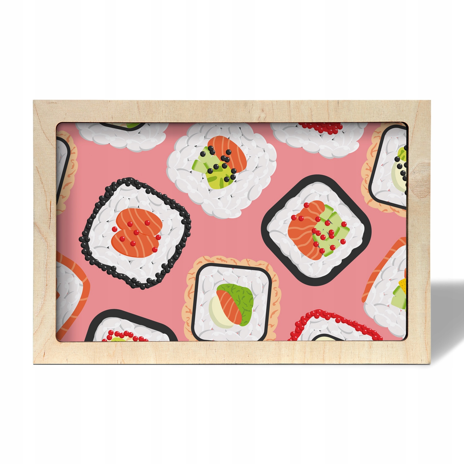 Obraz grafika na zeď rámeček Barva sushi 30x20