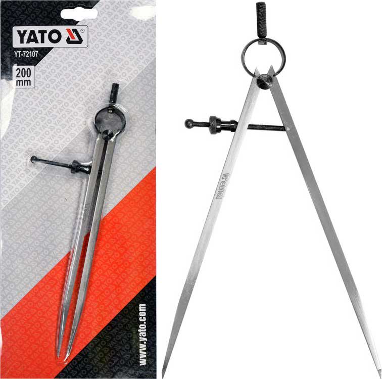 

Yato Cyrkiel Traserski z Blokadą i Sprężyną 200mm