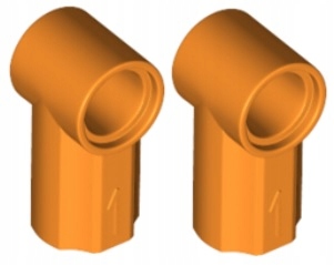 

Lego Technic Łącznik #1 Pomarańcz 32013/6332584 x2