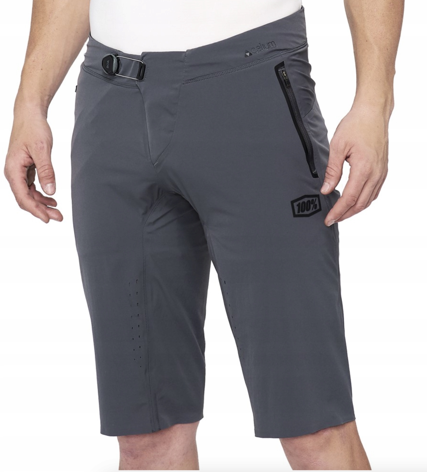 Cyklistické šortky 100% Celium Boa vel. 38(XXL) Akce