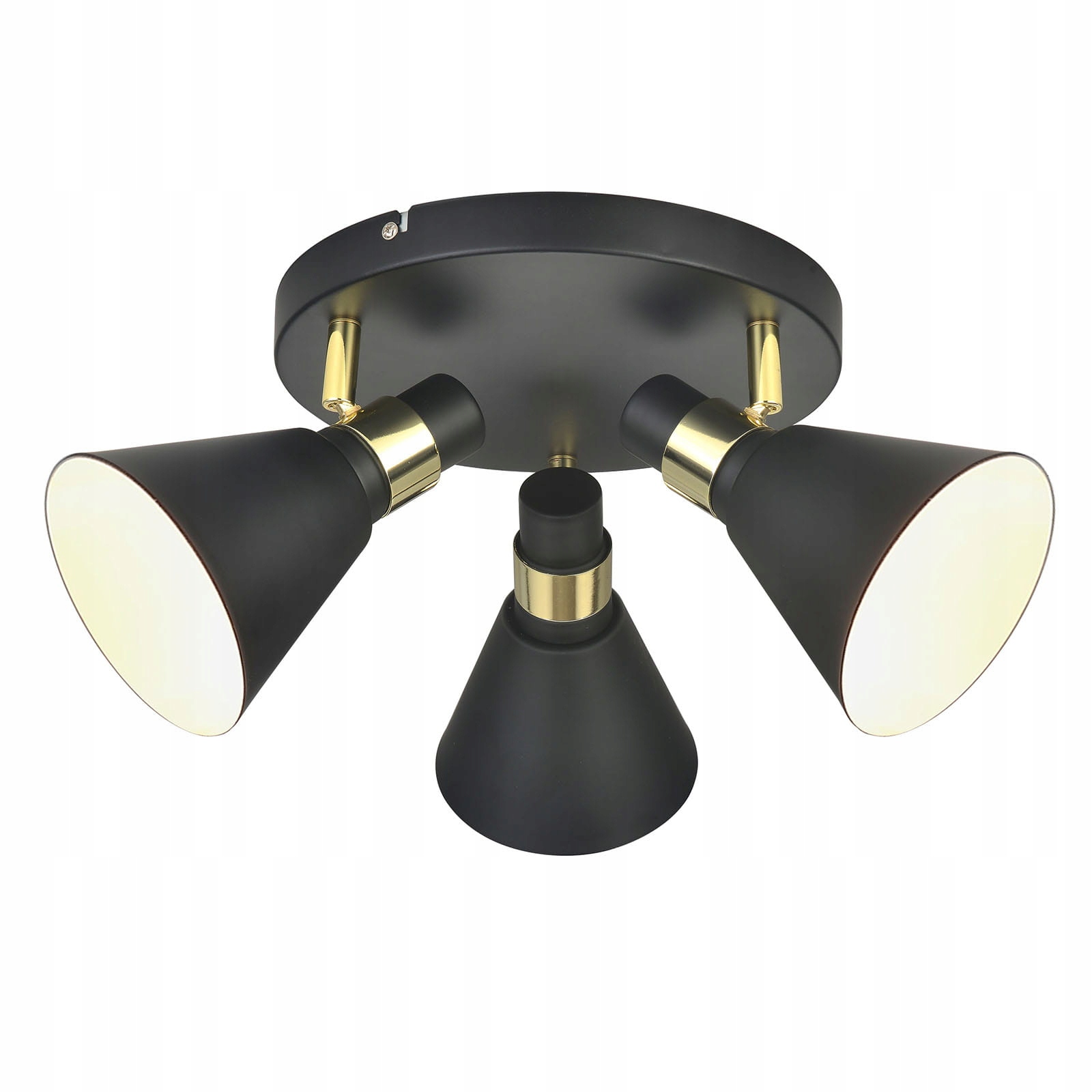 Stropní Svítidlo Italux Biagio Led 3-bodový Černý Mat Industriální