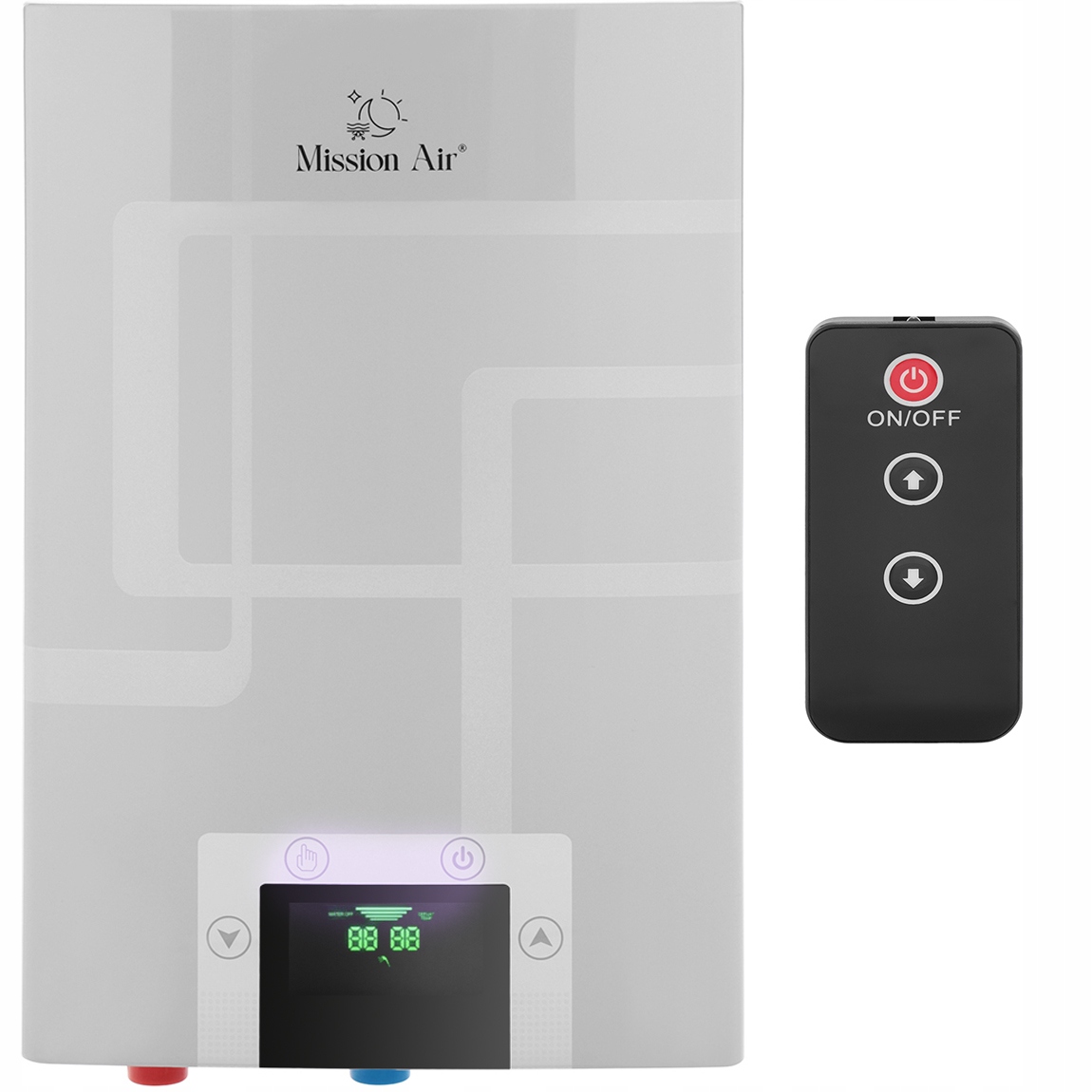 Elektrický průtokový ohřívač vody s dálkovým ovládáním Mission Air 15 kW 400 V