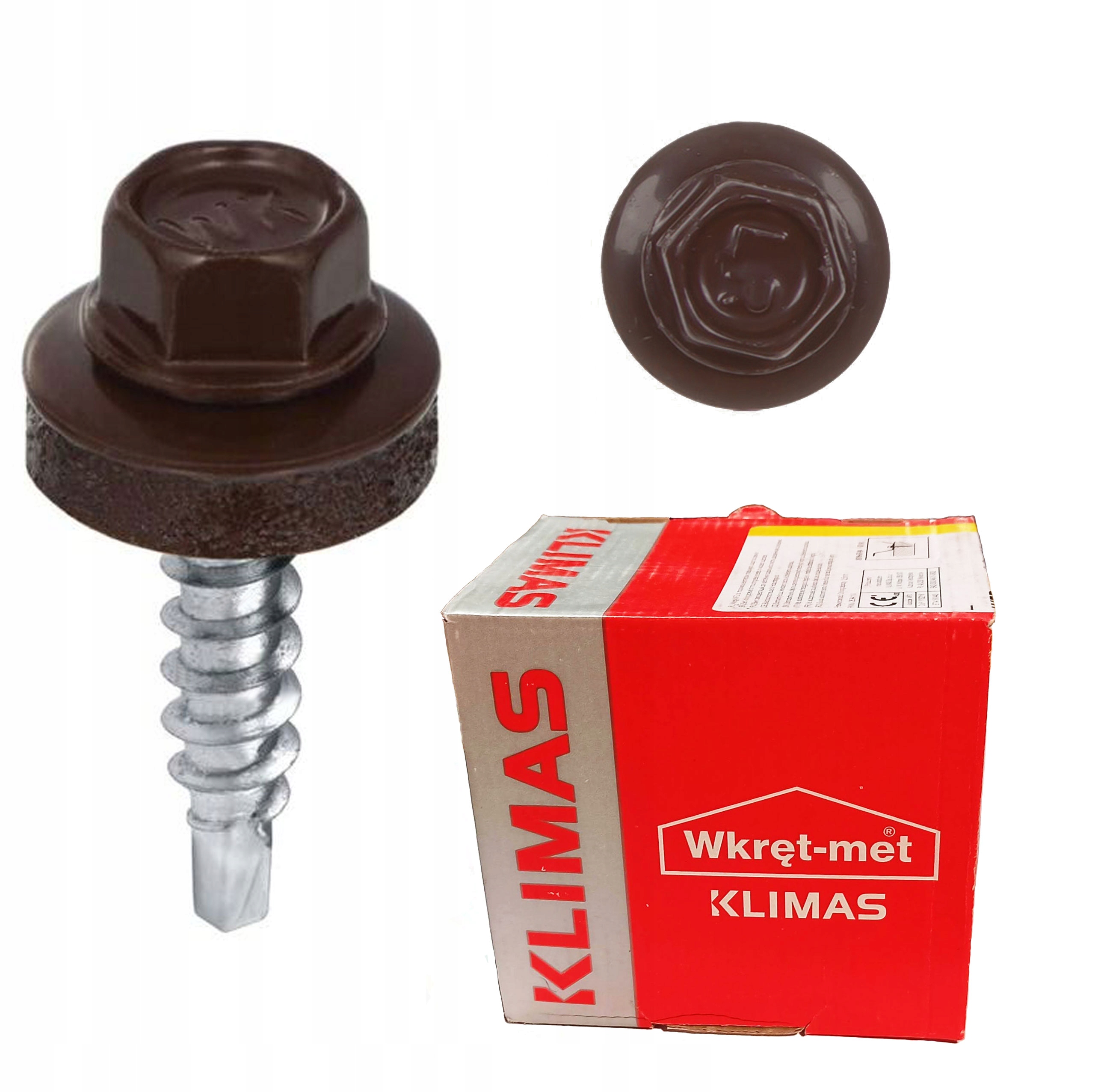 

Wkręty Farmerskie 4,8x25mm Ral 8017 Farmery 250szt