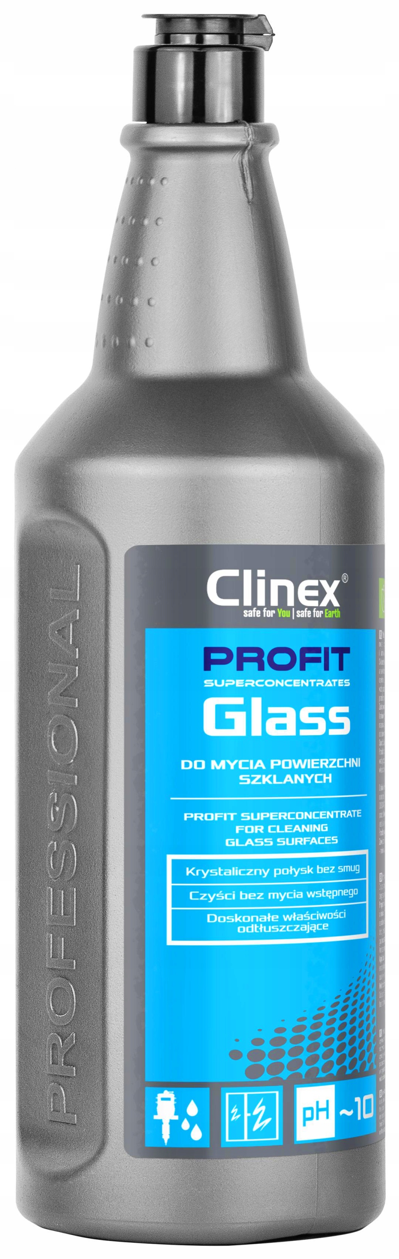 

Clinex Profit Glass Do Mycia Szyb I Luster 1L