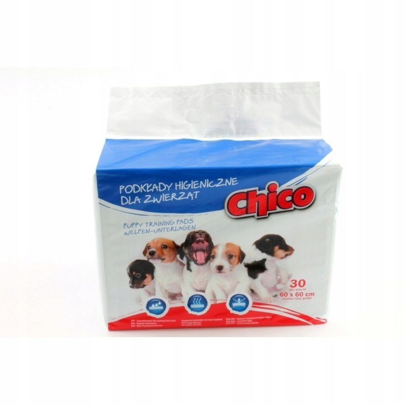 

Maty do nauki sikania Chico 30 szt. 60x60