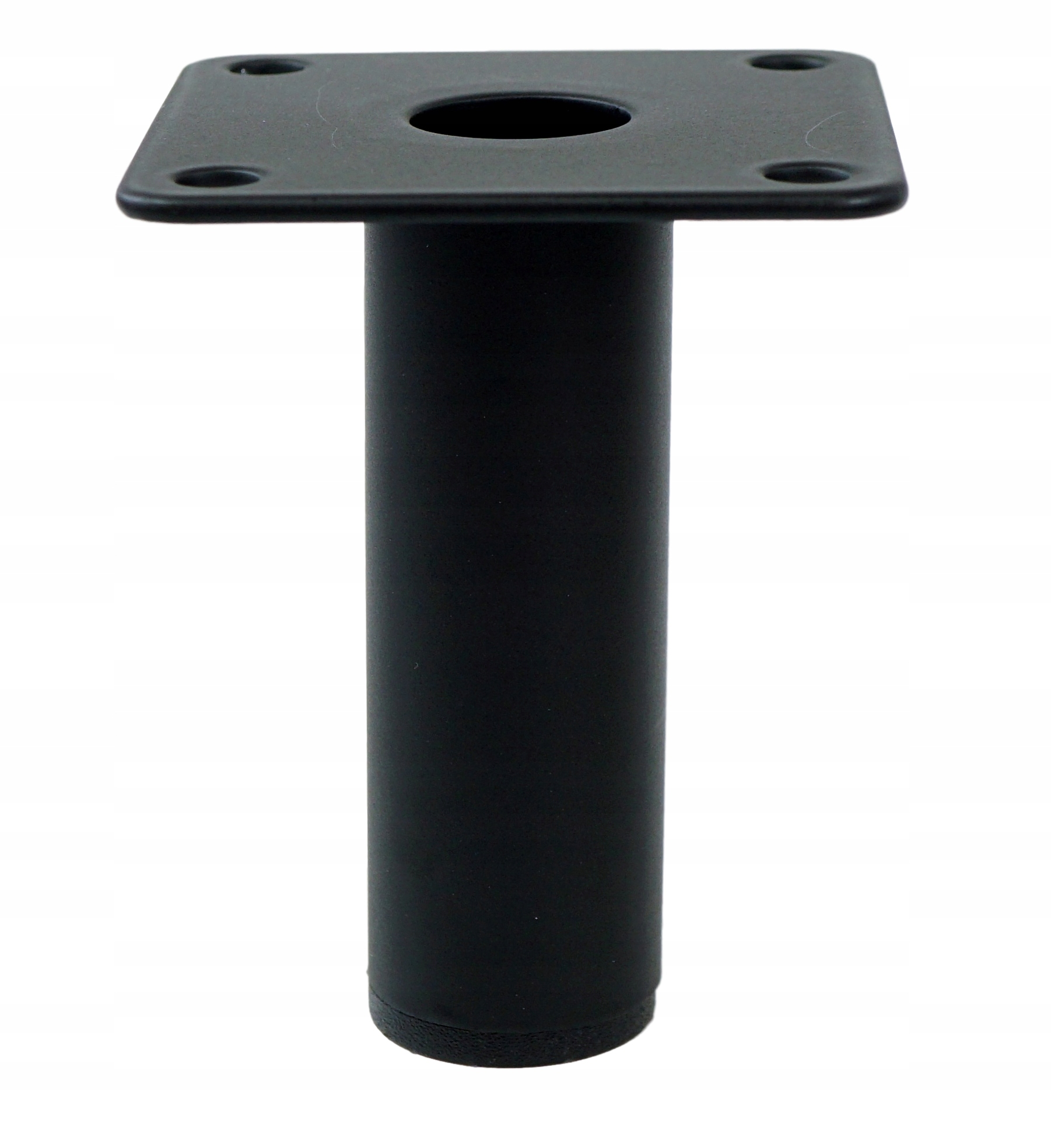 

1x Noga nóżka meblowa prosta fi 25 mm czarna 13 cm