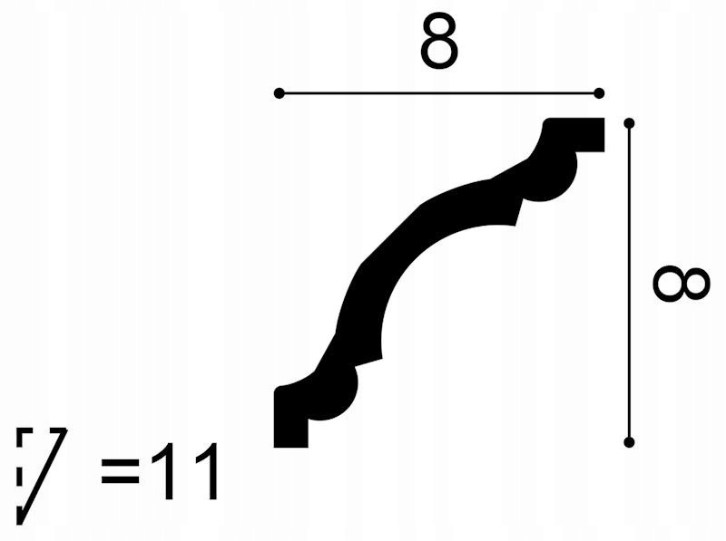 Listwa przysufitowa CX123 Orac Decor Gzyms Marka Orac decor