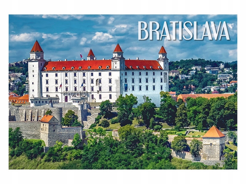 

Bratysława Zamek Pejzaż Magnes na lodówkę